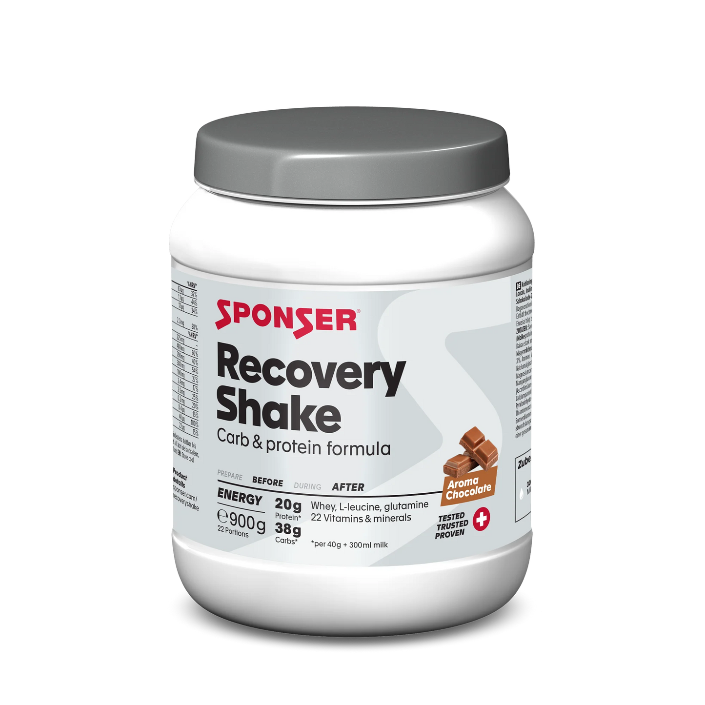 SPONSER RECOVERY SHAKE 900G BOIÃO