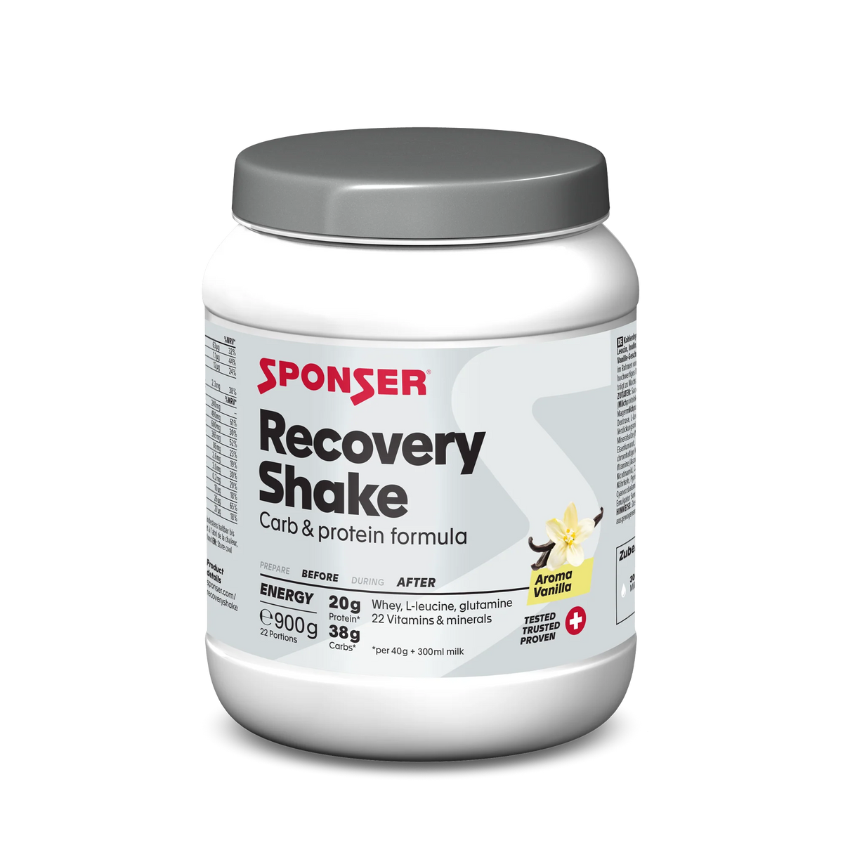 SPONSER RECOVERY SHAKE 900G BOIÃO