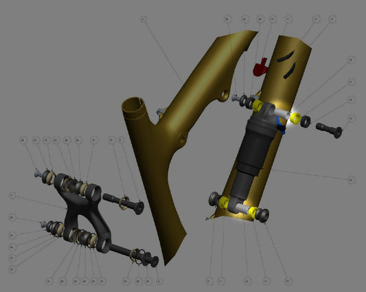 RMB PARTS CUSTOM SHOCK INSERT