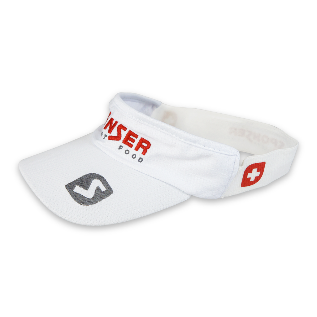 SPONSER SUNCAP (VISOR) WHITE