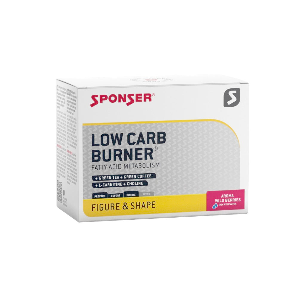 SPONSER LOW CARB BURNER WILD BERRIES 20X6G CAIXA