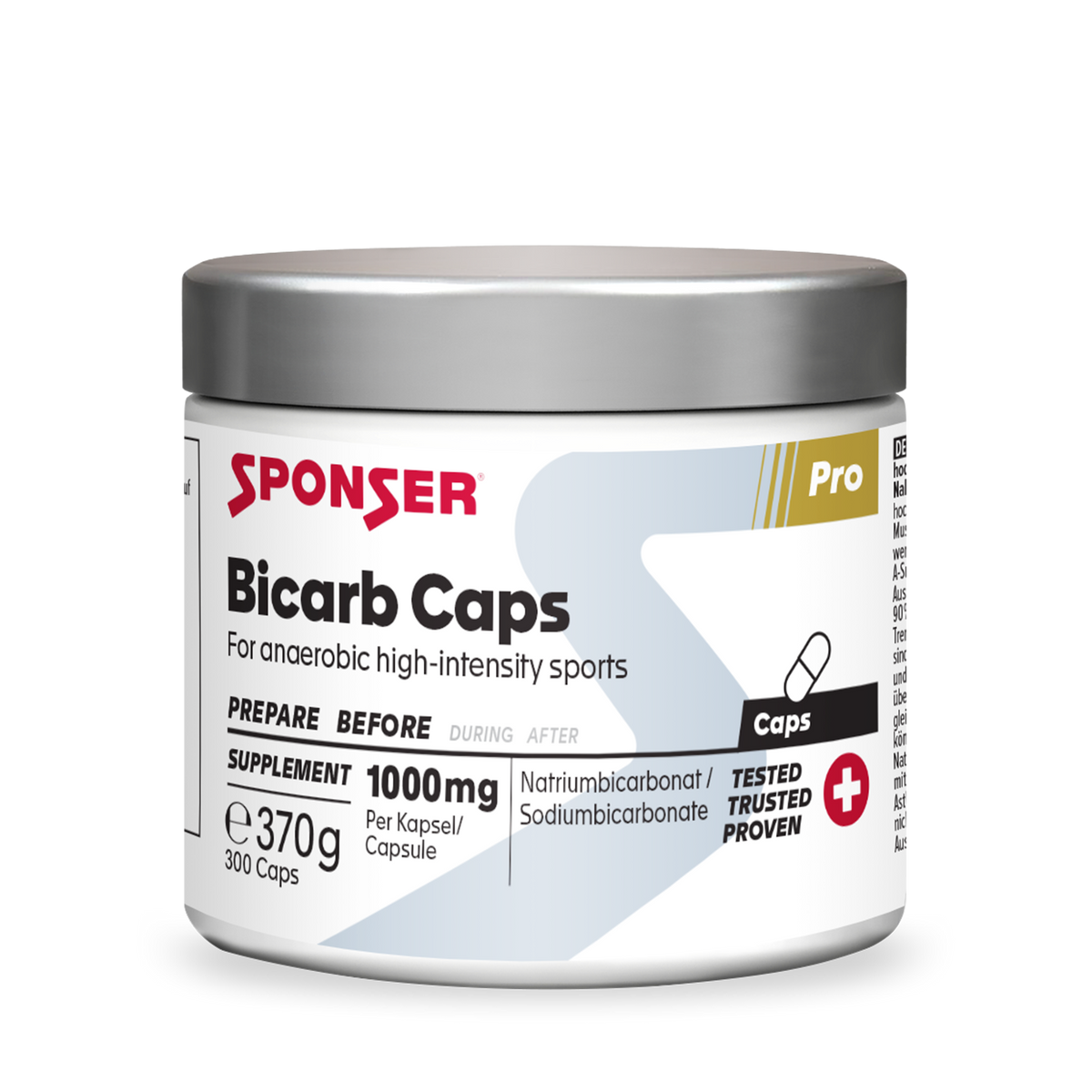 SPONSER BICARB CAPS – Geonatlife - Desporto e Lazer