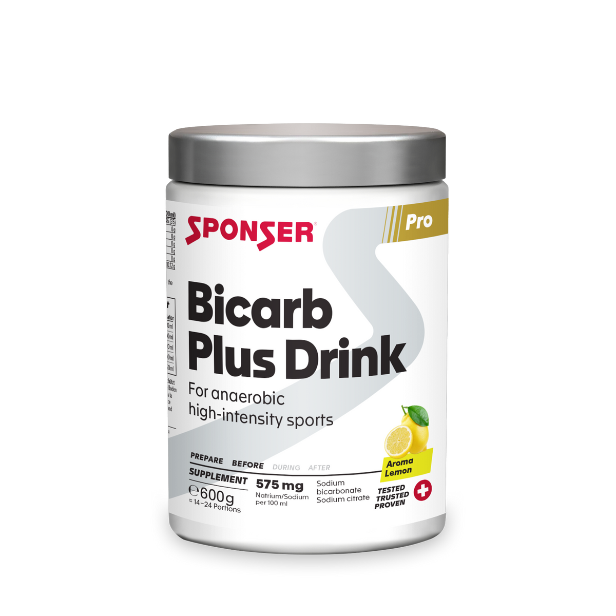 SPONSER BICARB PLUS LEMON 600G