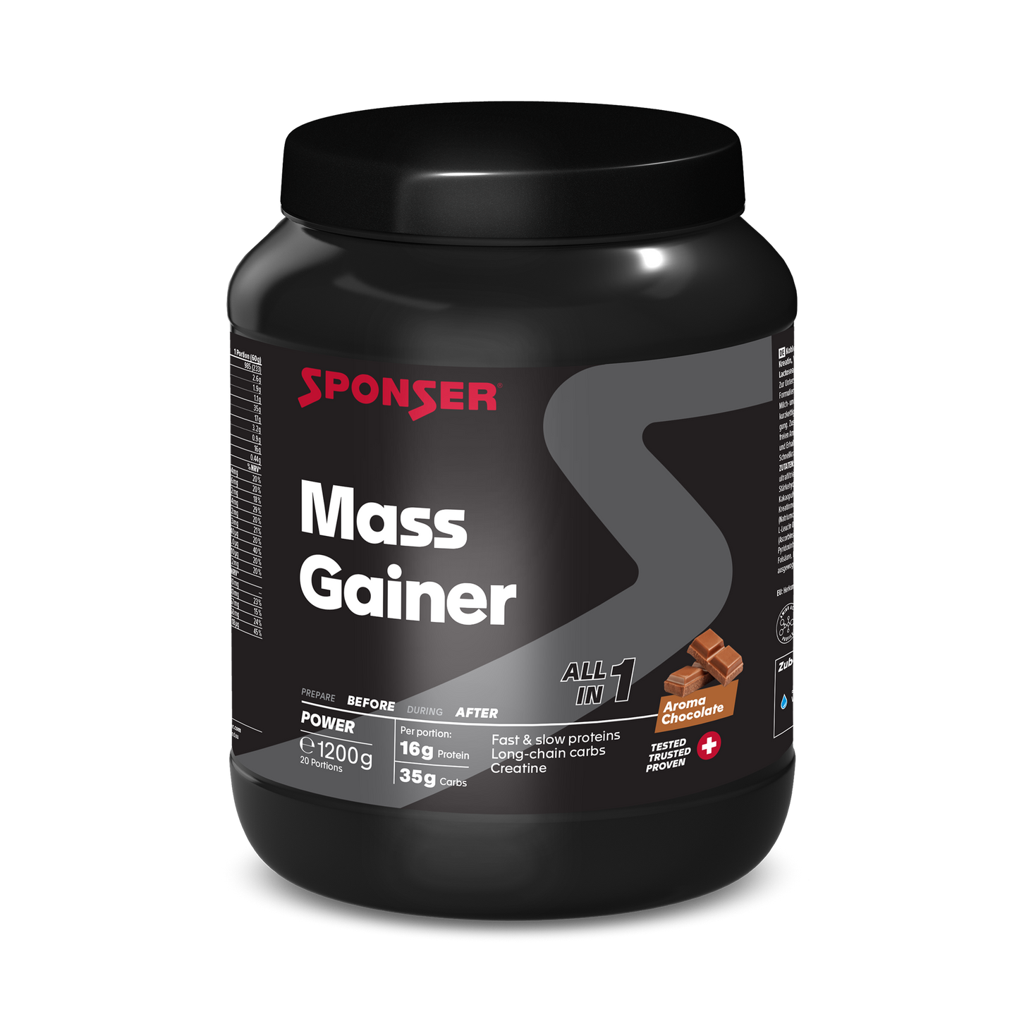 SPONSER MASS GAINER  BOIÃO