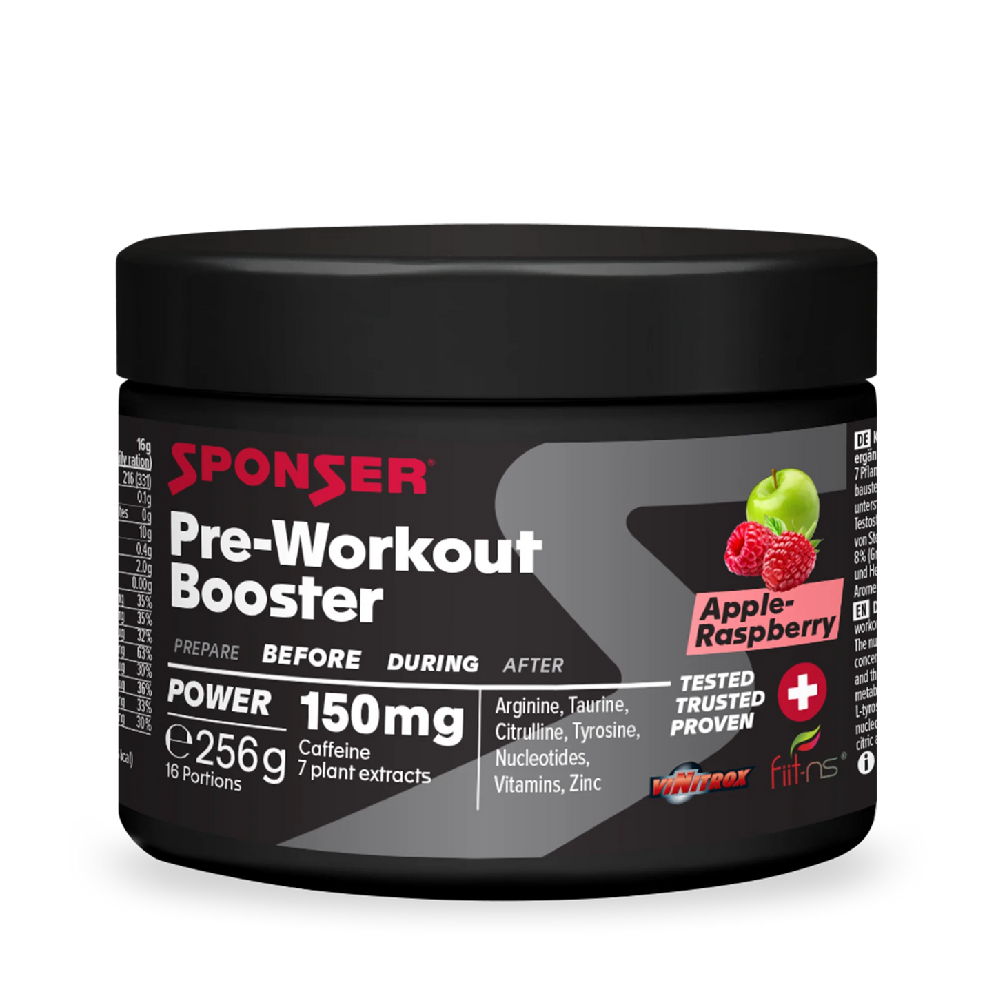 SPONSER PRE-WORKOUT BOOSTER 256G BOIÃO