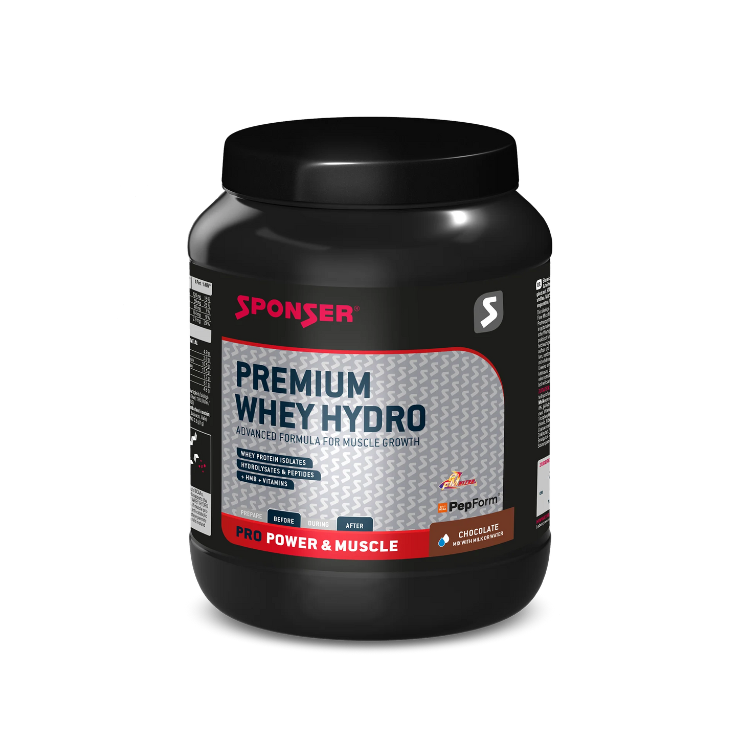 SPONSER PREMIUM WHEY HYDRO 850G BOIÃO