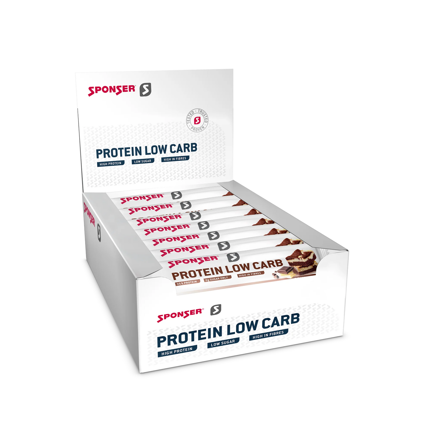 SPONSER PROTEIN LOW CARB CHOCO BROWNIE