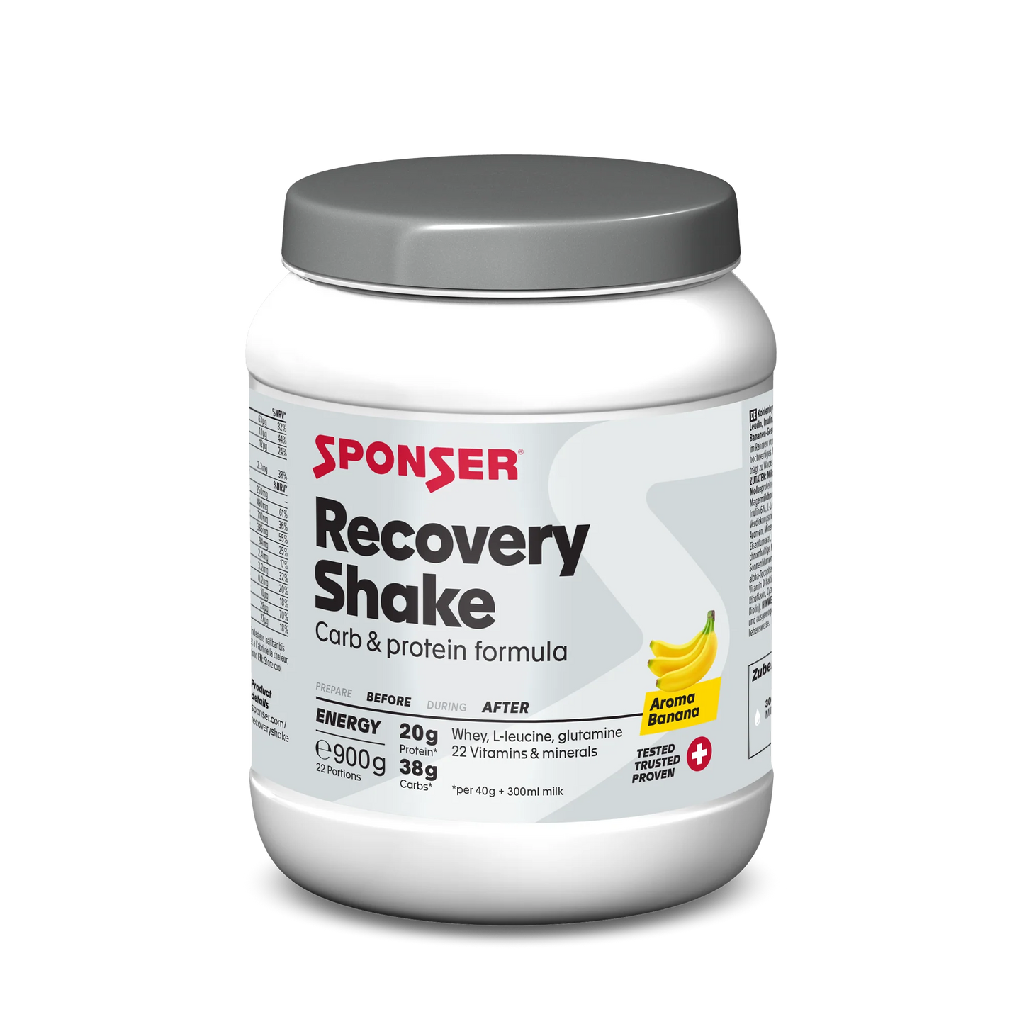 SPONSER RECOVERY SHAKE 900G BOIÃO