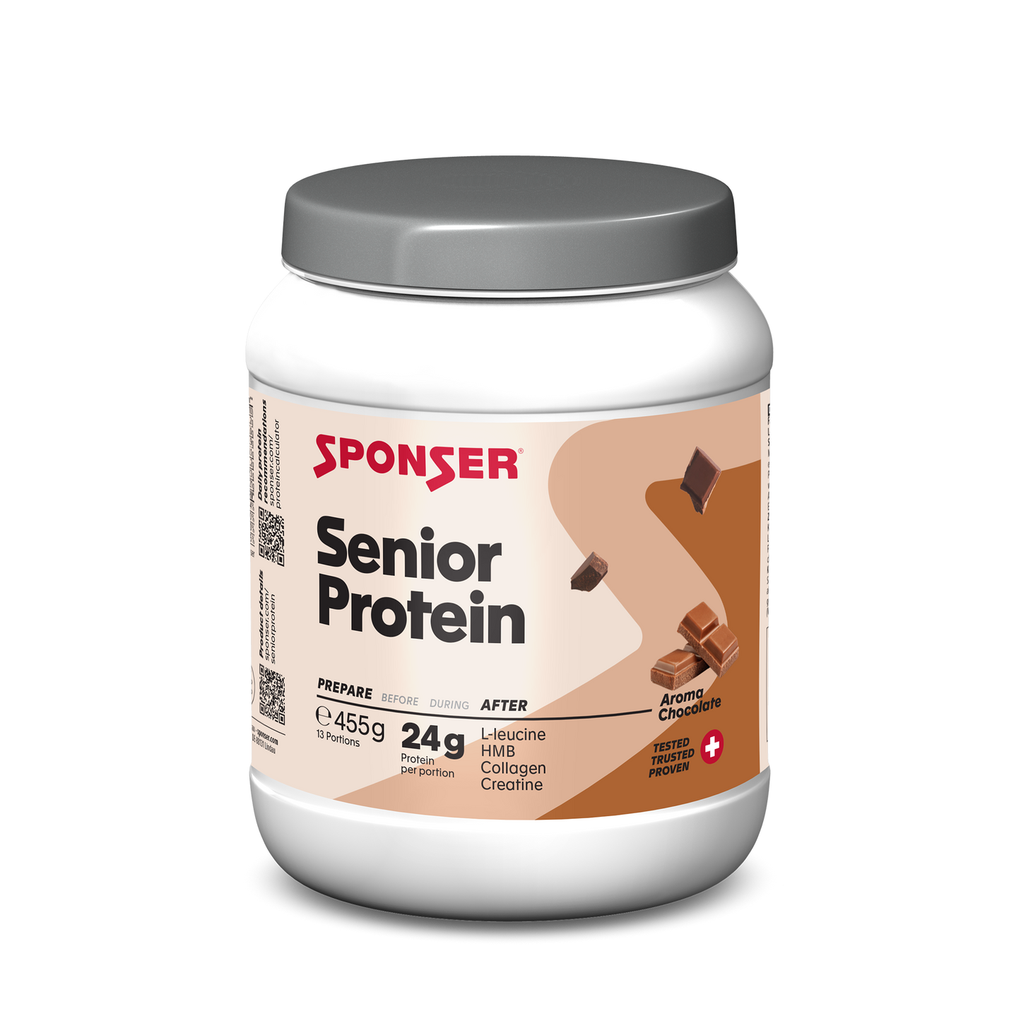 SPONSER SENIOR PROTEIN 455G BOIÃO