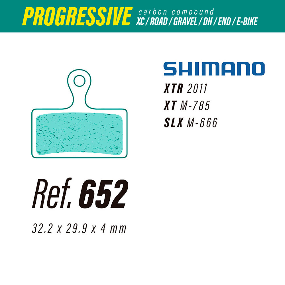 LESS 652 PROGRESSIVE CARBON Shimano