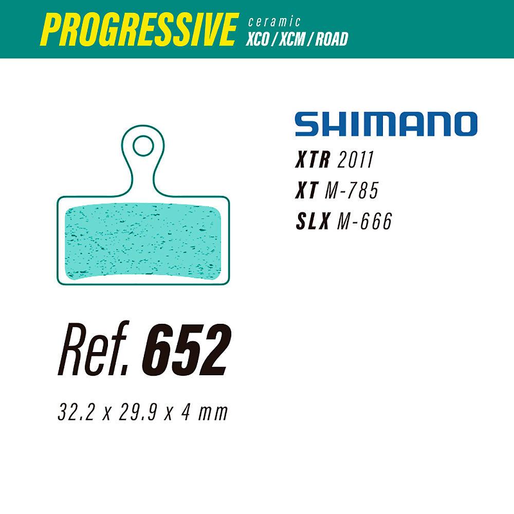 LESS 652 PROGRESSIVE Ceramic Shimano