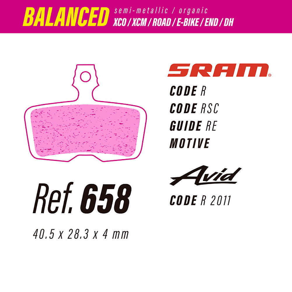 LESS 658 BALANCED Sram / Avid