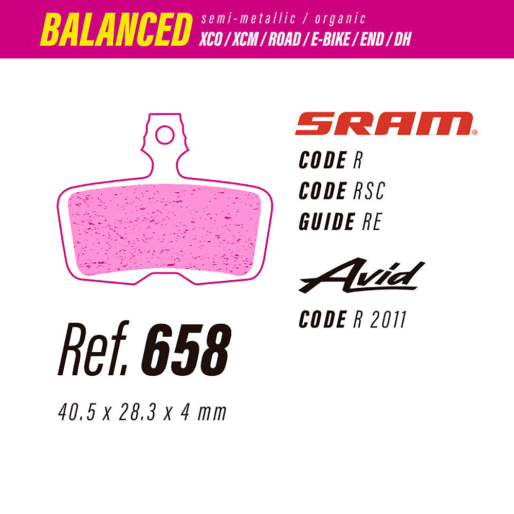 LESS 658 BALANCED Sram / Avid