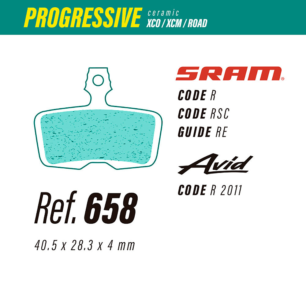 LESS 658 PROGRESSIVE Sram / Avid