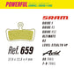 LESS 659 POWERFUL METAL Sram / Avid