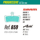 LESS 659 PROGRESSIVE Sram / Avid