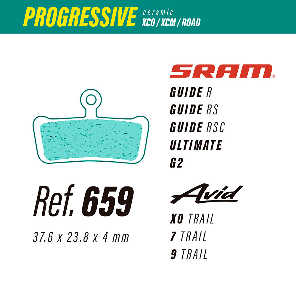 LESS 659 PROGRESSIVE Sram / Avid