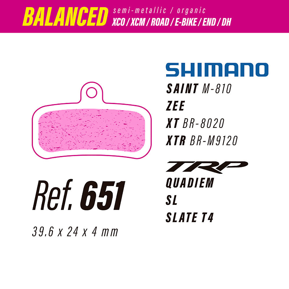 LESS 651 BALANCED Shimano / TRP