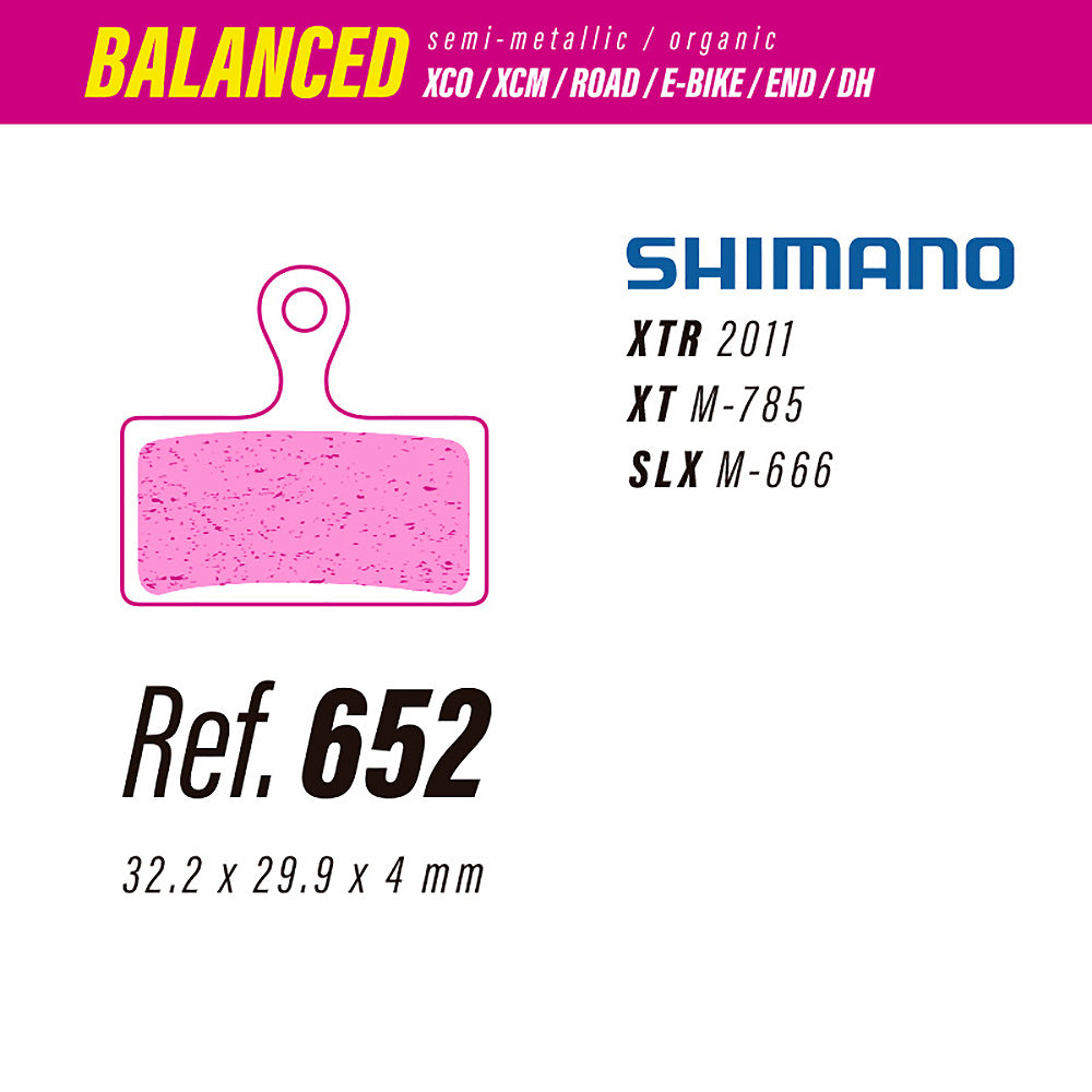 LESS 652 BALANCED Shimano