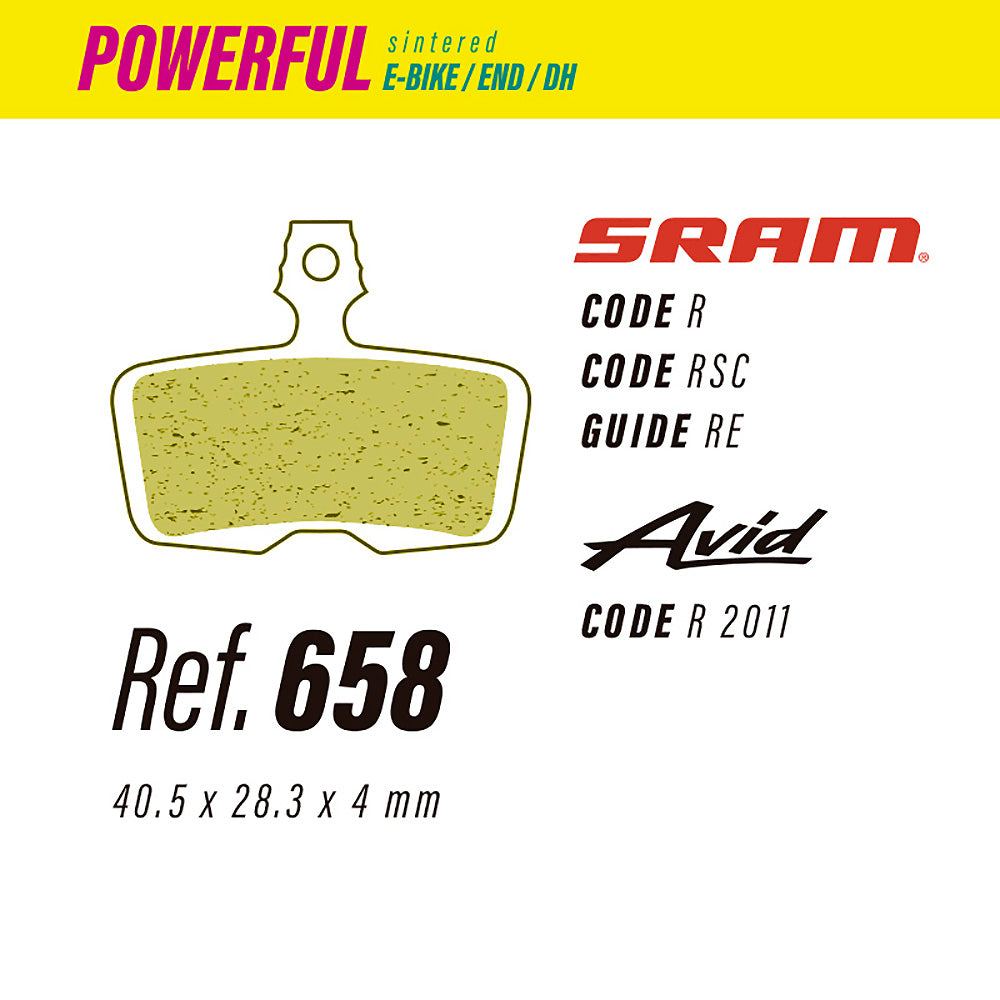 LESS 658 POWERFUL Sram / Avid