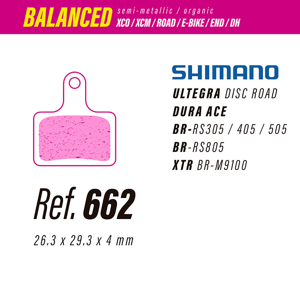 LESS 662 PACK30 BALANCED Shimano
